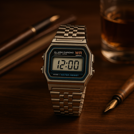 Montres rétro affichage numérique